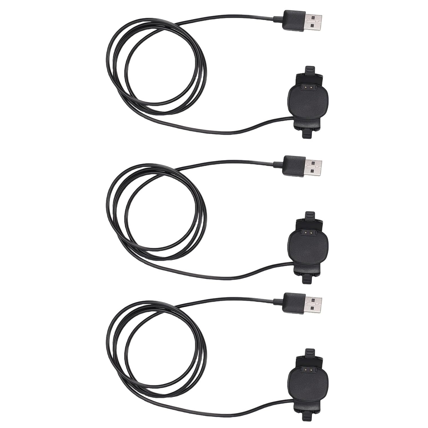 Dpofirs Smart Watch Charger Replacement Cable Compatible with Magic Plus, USB A Magnetic Charging Cord 3.3ft 1m with Smart Chip for Stable Fast Charging (4pcs)