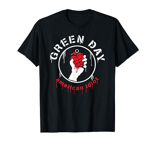 Green Day Drip American T-Shirt - Girls - Black - Large