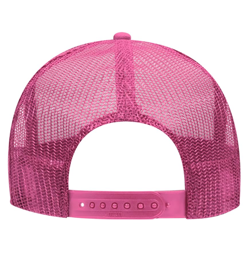 Image of Otto Cap 5-Panel High Crown Mesh Back Trucker Hat