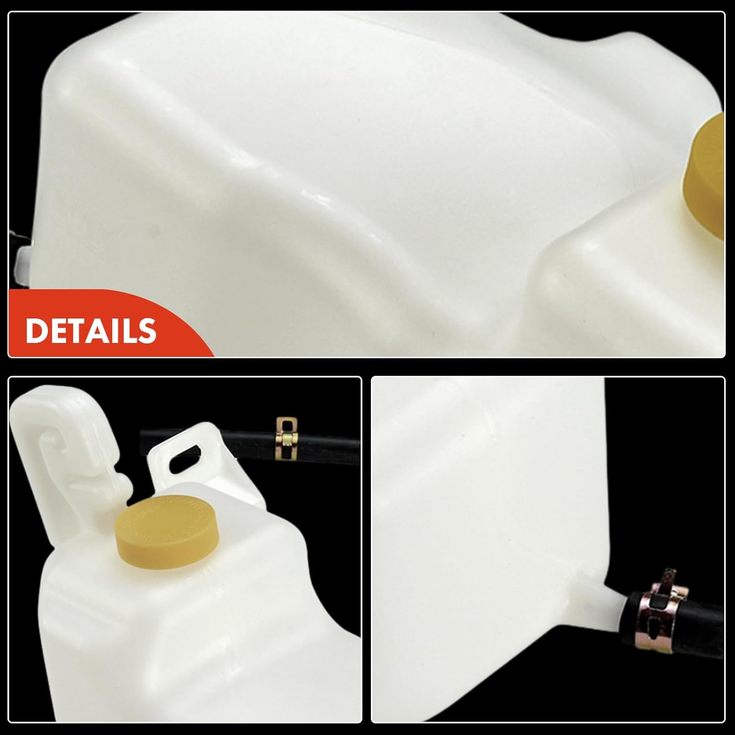 A-Premium Engine Coolant Overflow Recovery Reservoir Tank [w/Cap & Tubing] Compatible with Nissan Sentra 2007-2012 L4 2.5L, Replace for# 21710ET000