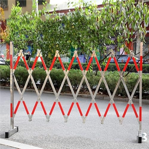 Porte de barrière de sécurité rétractable pliante contre les intrusions - 6