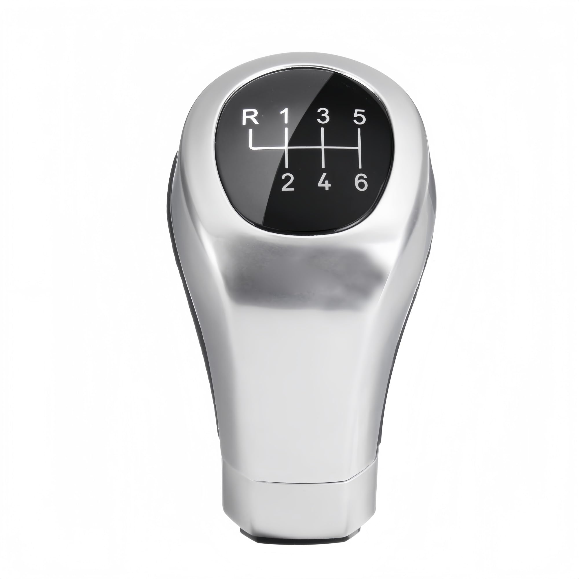 Grozzy Universal Shifter Handle Suitable for BMW 1 3 Series E81 E82 E87 6 for Speed Leather Gear Change Head for Car