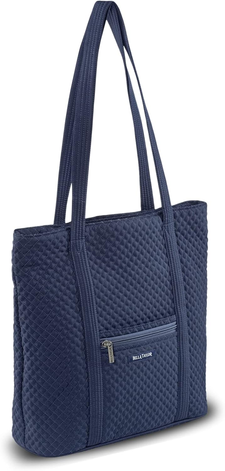 Bella Taylor Large Tote | Lightweight Quilted Fabric Tote Bags for Women