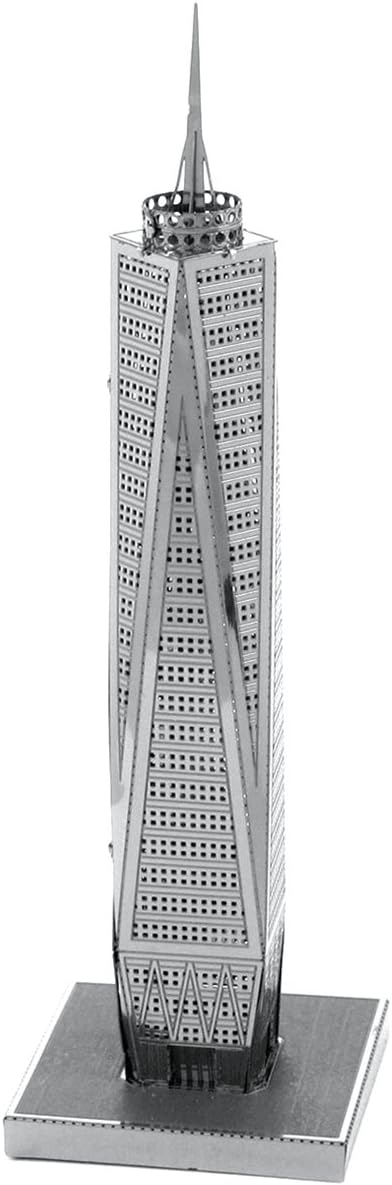 Fascinations Metal Earth One World Trade Center Building 3D Metal Model Kit