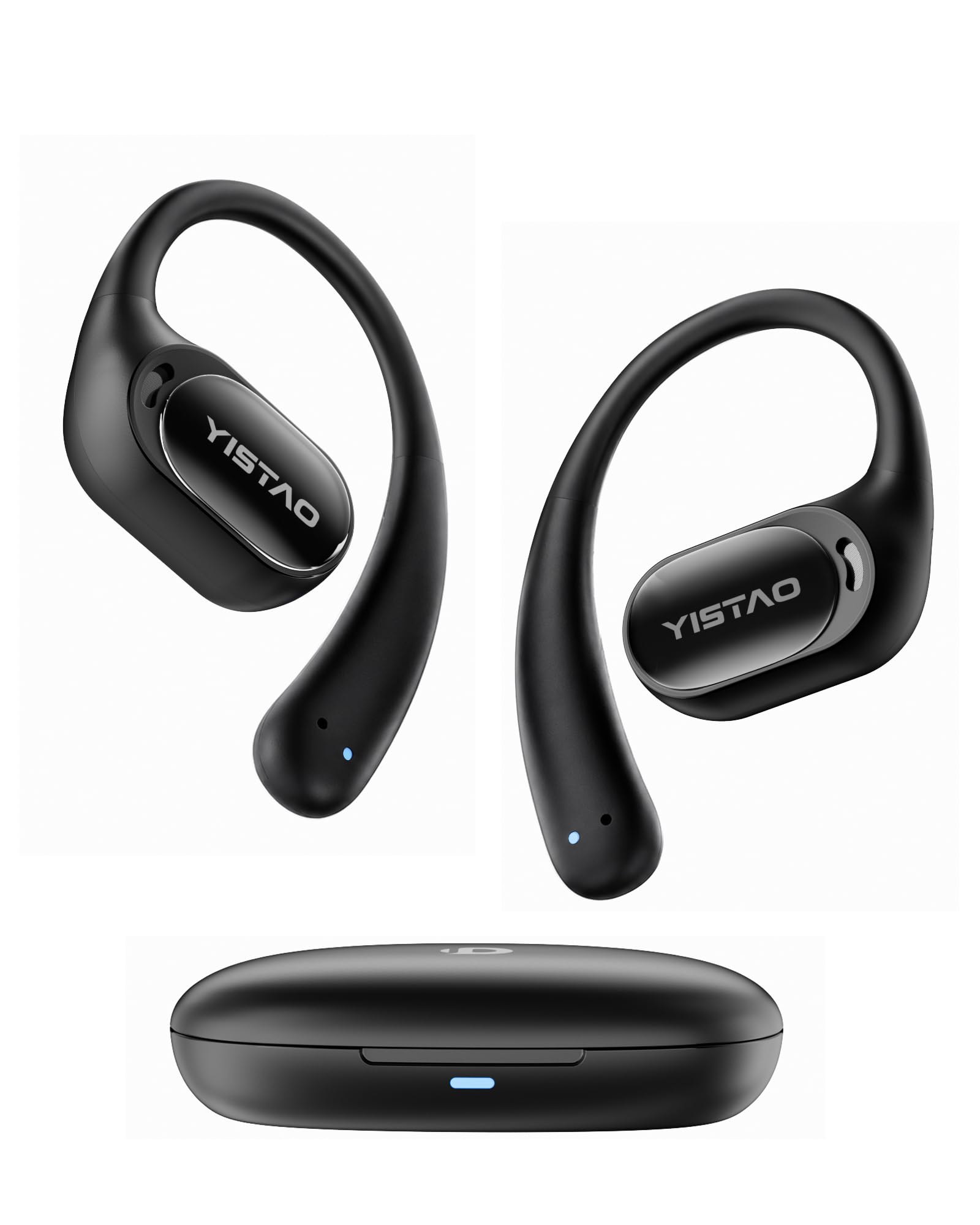 イヤホン hide TRUE WIRELESS STEREO EARPHONES Amazon.com: Yistao Open Ear Headphones with 35 Hours Playtime