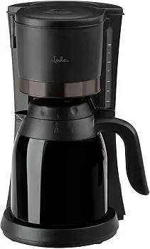 JECA1800 - Cafetera Goteo. Cafetera Electrica de 2 a 12 Tazas. Con Jarra Termo. Mantiene Temperatura hasta 12 Horas. Filtro Permanente. Capacidad: 1 L. Compacta. Apagado Automático. 650 W