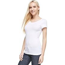 Ambiance Classic Crew Neck Short Sleeve Tee White Small