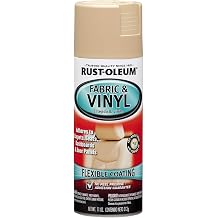 Rust-Oleum 248922 Fabric & Vinyl Spray Paint, 11 oz, Gloss White