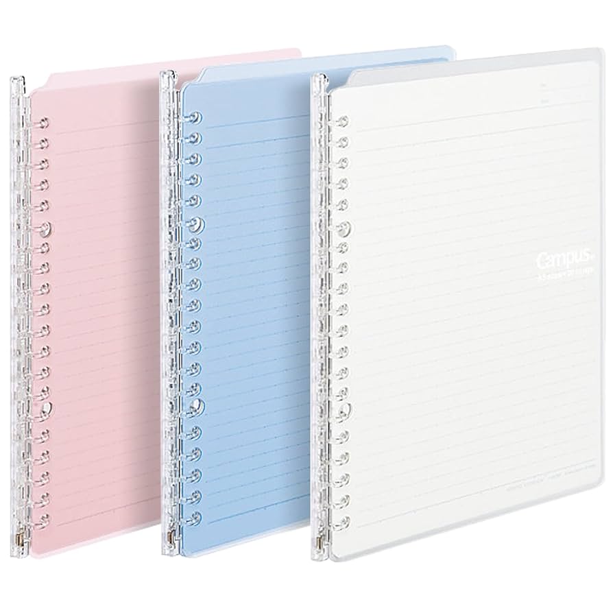 コクヨ　Adapt 26-ring Binder WIDE Amazon.com : Kokuyo Campus Slide Binder, Adapt Slim, Double