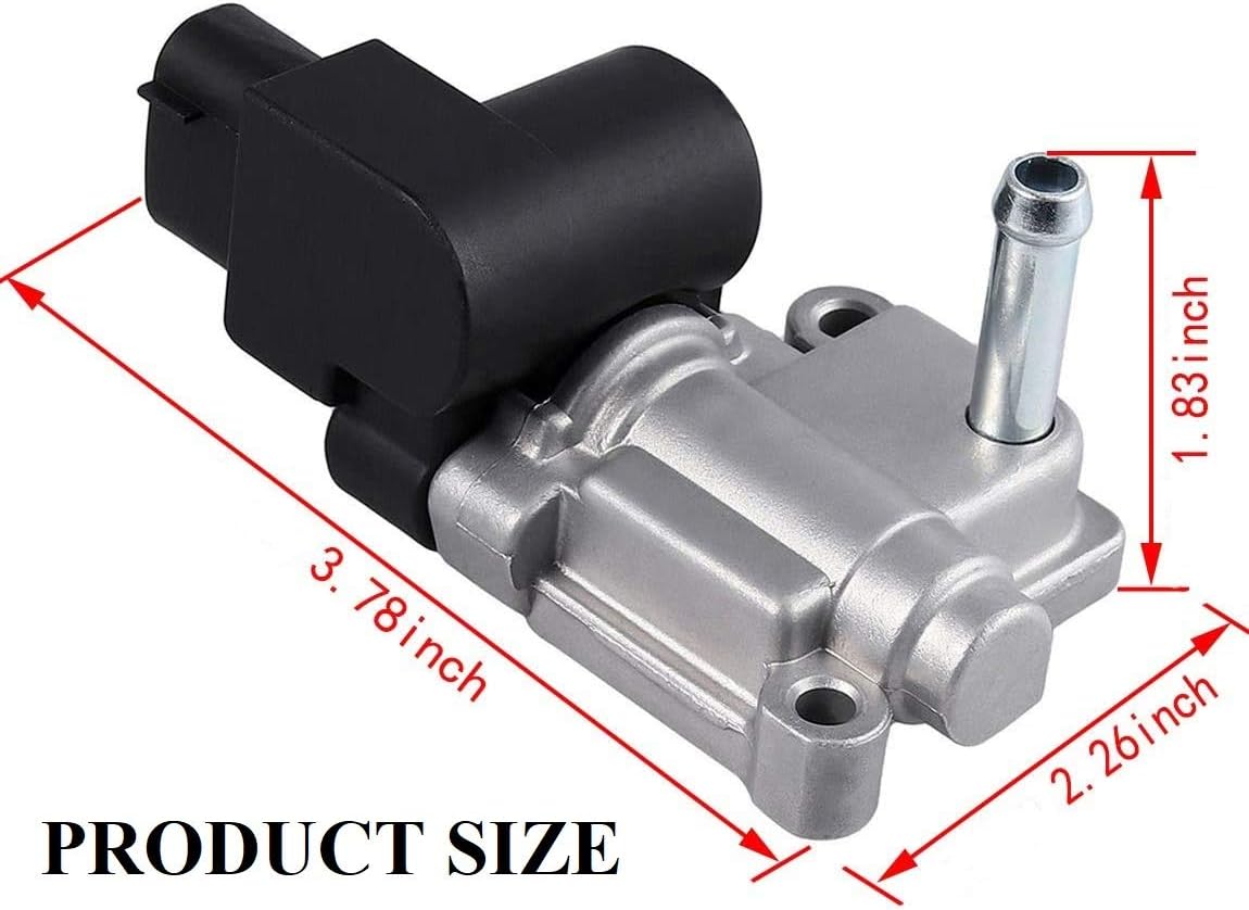 16022P8AA01 Idle Air Control Valve IACV IAC,16022P8AA03,16022-P8A-A02 fits for Honda Accord Odyssey Pilot CR-V Acura CL TL MDX V6 3.0L 3.2L 3.5L With Gasket by Lucky Seven