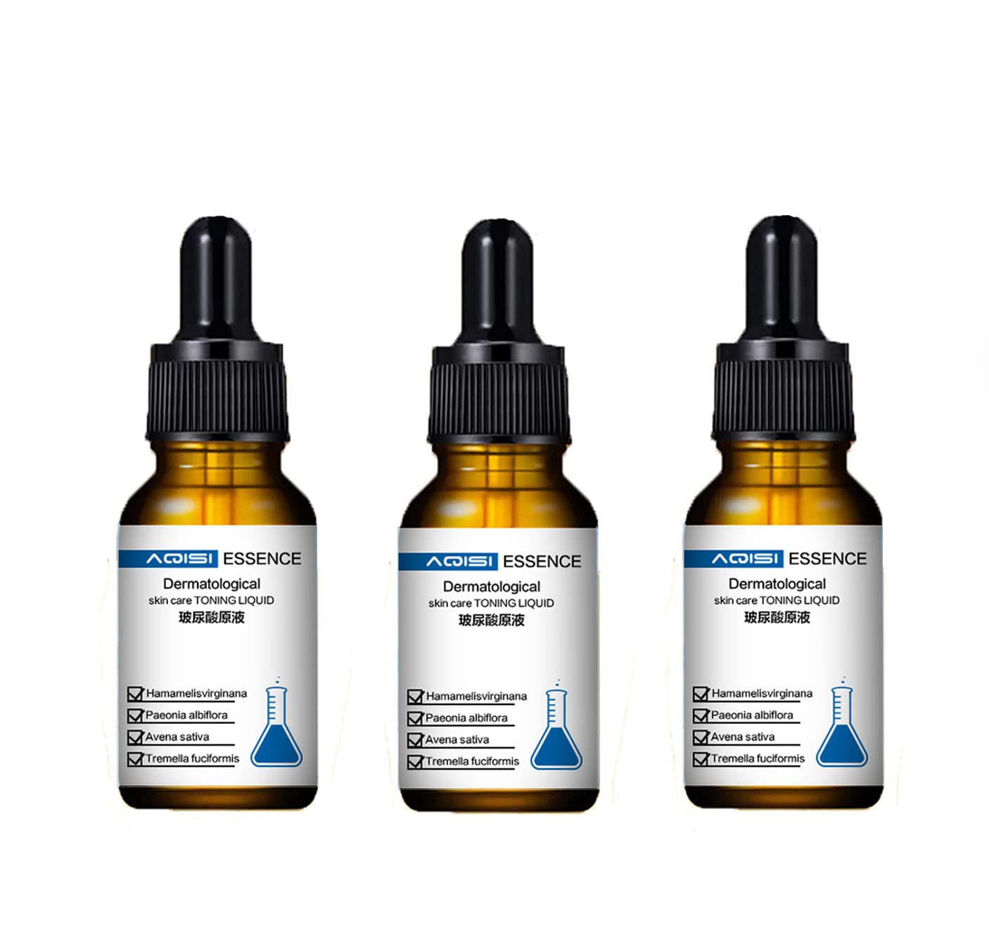 Activeskin Advanced Ageless Serum, New Instant Perfection Wrinkles Essence - Whhrle Always Young Lactobionic Acid, Zero Pore Instant Perfection Serum (3PCS)