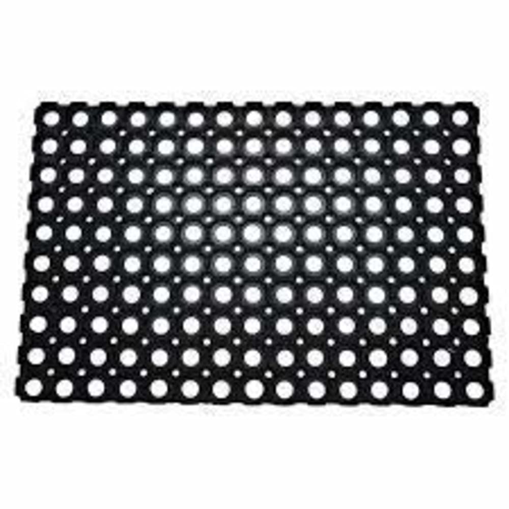 AMRO Beautility Needs-22mm Thickness Antislip Rubber Entrance Rectangular Mat (Hollow Mat) Traps MUD,Dirt & DUST for Home,Office,School,Shops,Hotels,Restaurants..- Size(16X24 in) (41X61cm),Brown 4