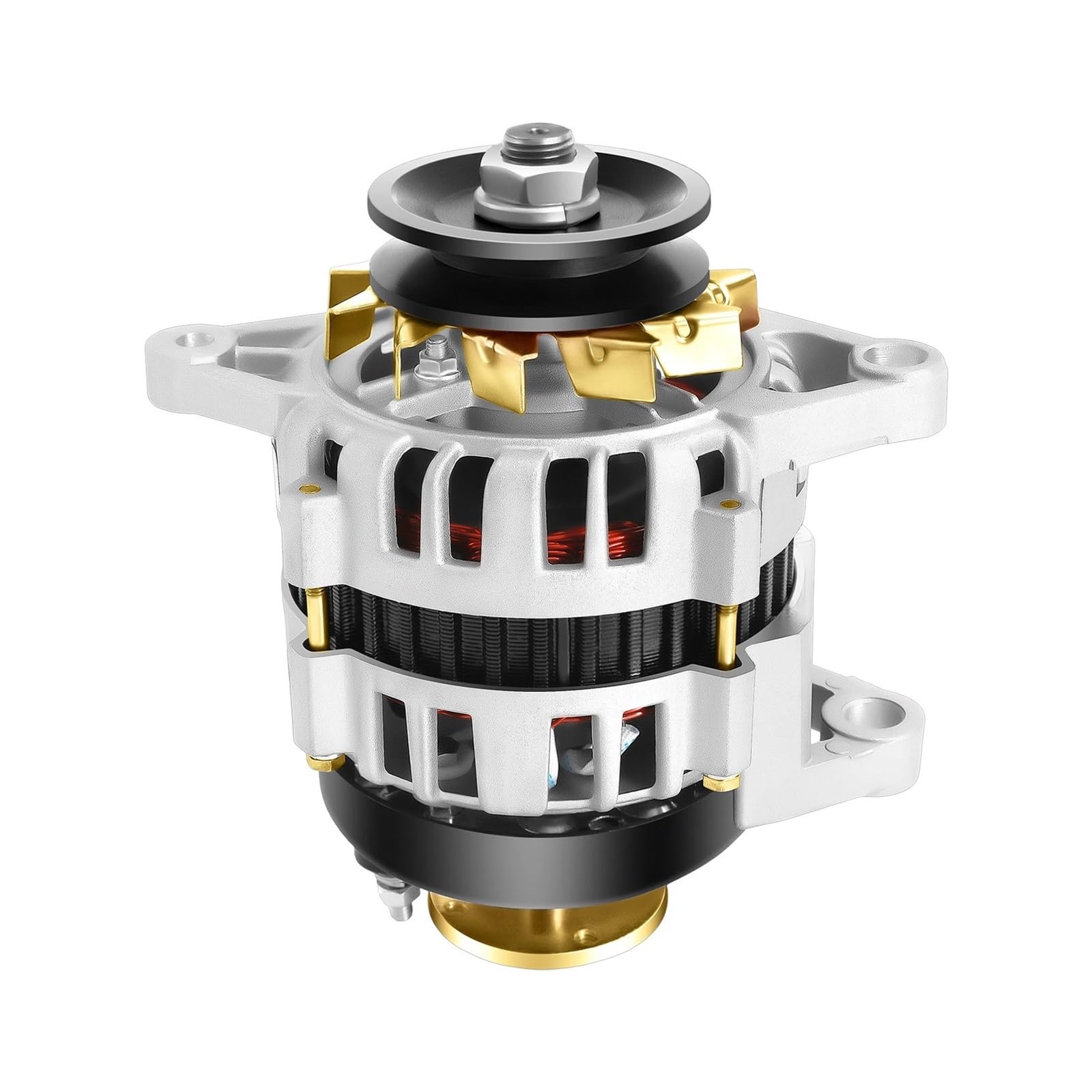 Generador de viento, Motor de dos ruedas del generador imán permanente para cargar e iluminar vehículos agrícolas,para el hogar barco marino(800w)