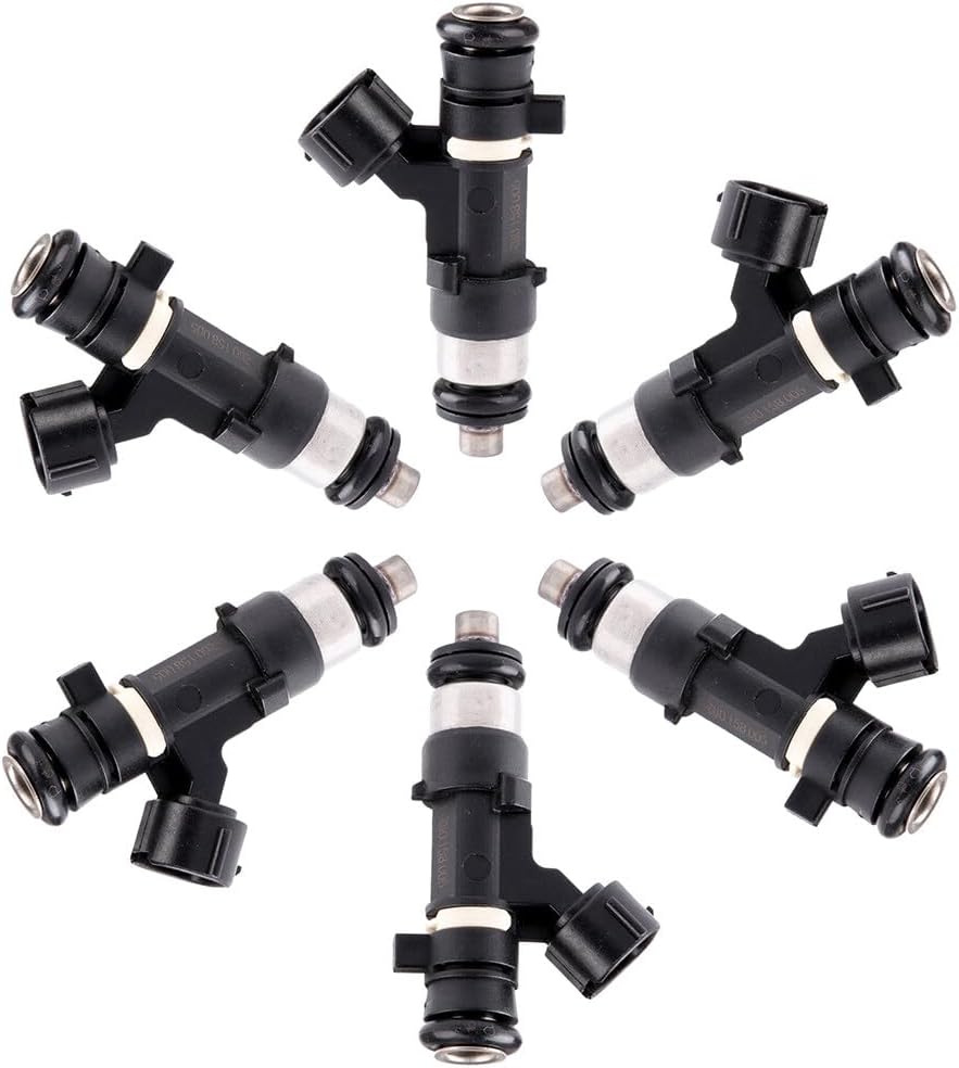 Fuel Injectors ECCPP 4pcs High Performance 12 Holes Fuel