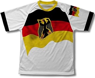 ScudoPro Germany Flag Technical T-Shirt for Men and Women - Size L