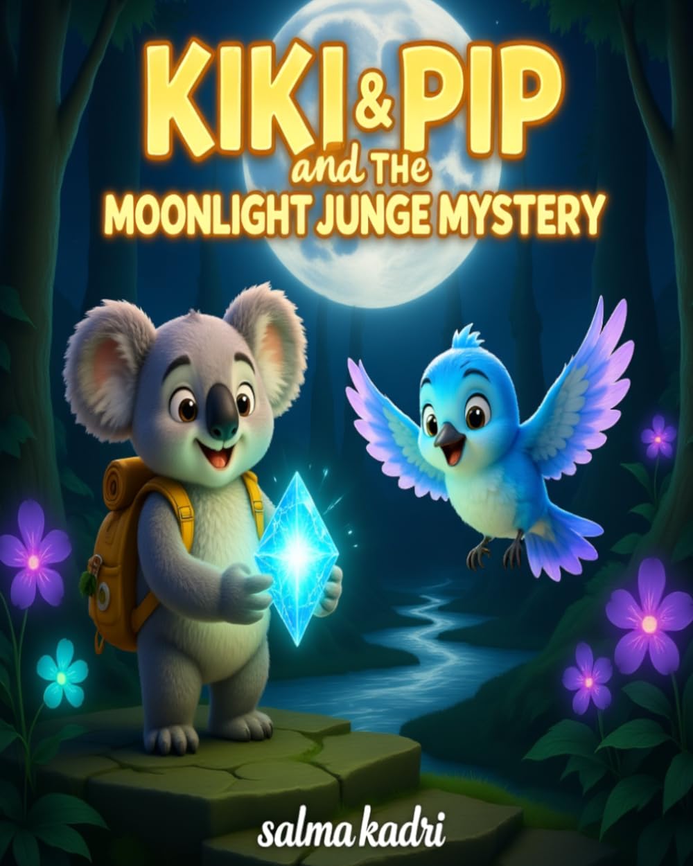 Kiki & Pip and the Moon Crystal Mystery: A Magical Jungle Adventure About Courage, Friendship, and Never Giving Up (Kiki & Pip Adventures)