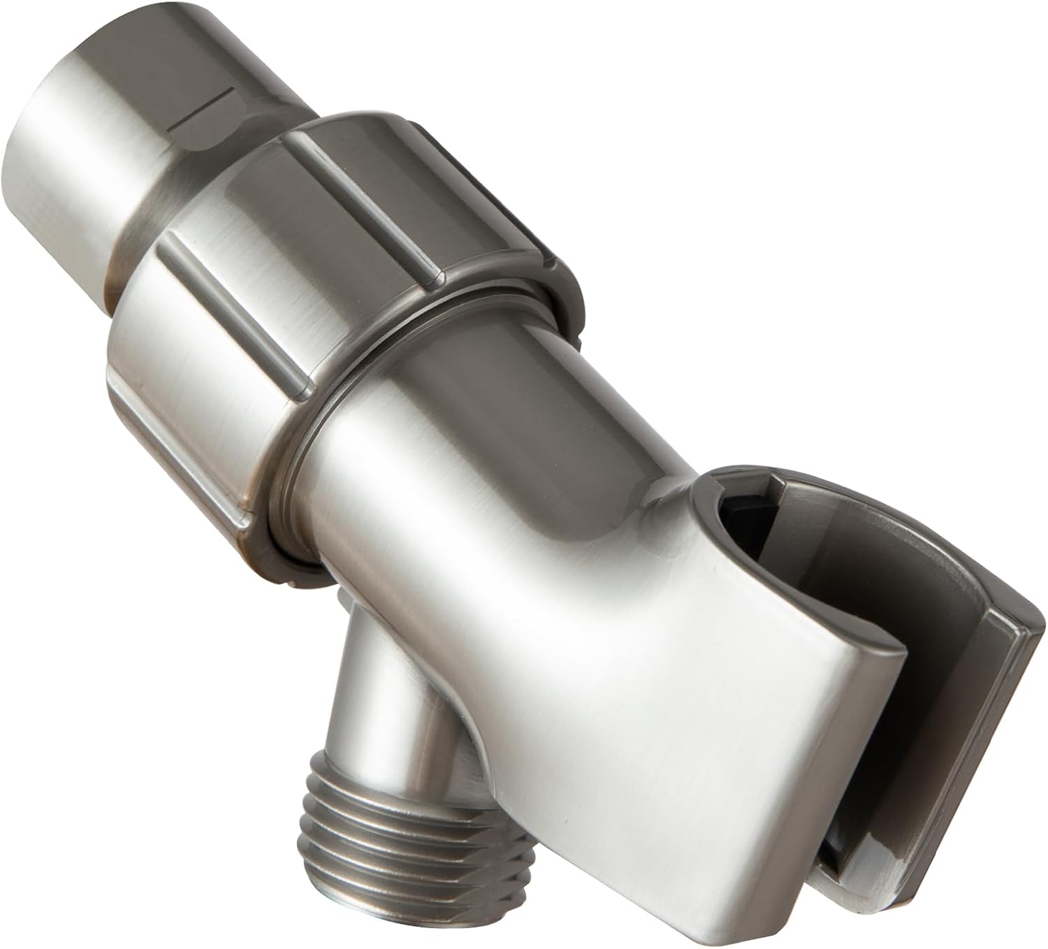 OFFO Shower Head Holder with Solid Brass Ball for Handheld Shower Head