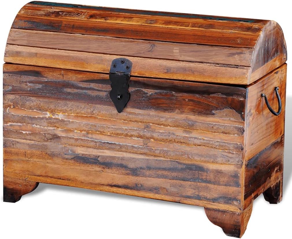 Reclaimed Storage Chest Solid Wood