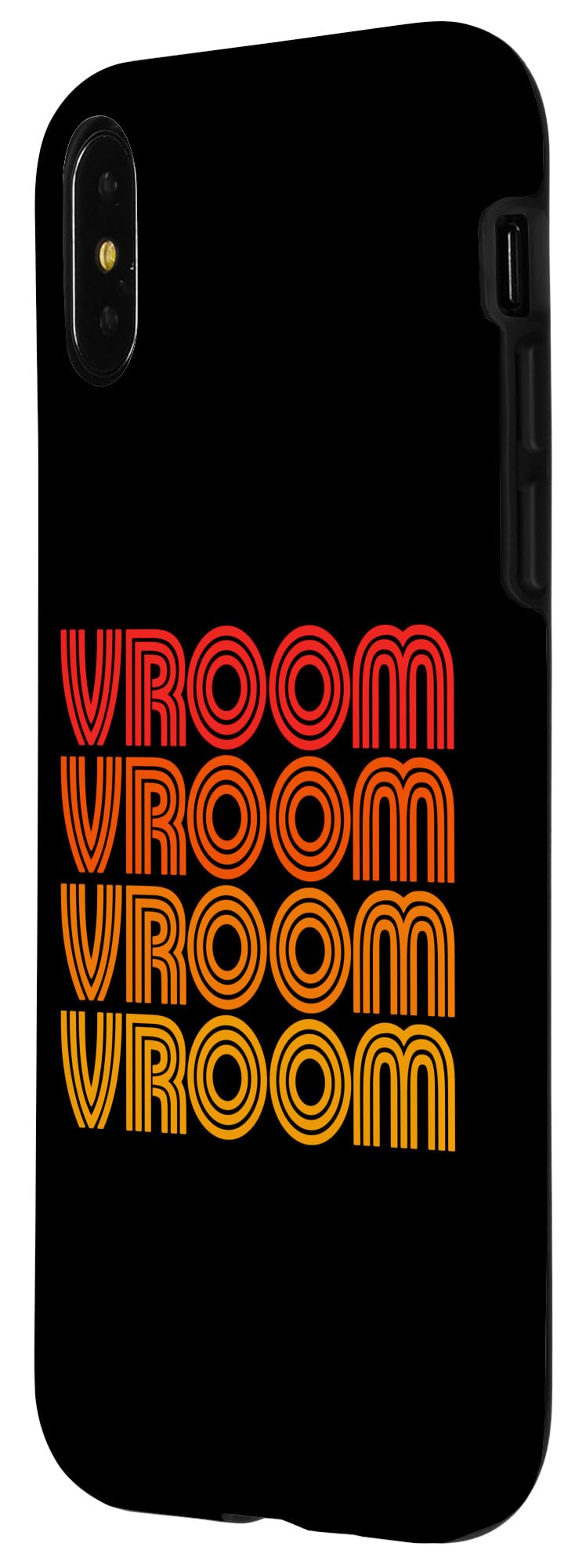 iPhone X/XS Vroom Funny Retro Vintage Car Auto Show Classic Lover Fan Case - Image 2