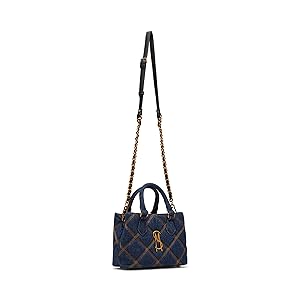 【Steve Madden】ミンディ Amazon.com: Steve Madden Mickie Mini Topstitch Satchel, Blue