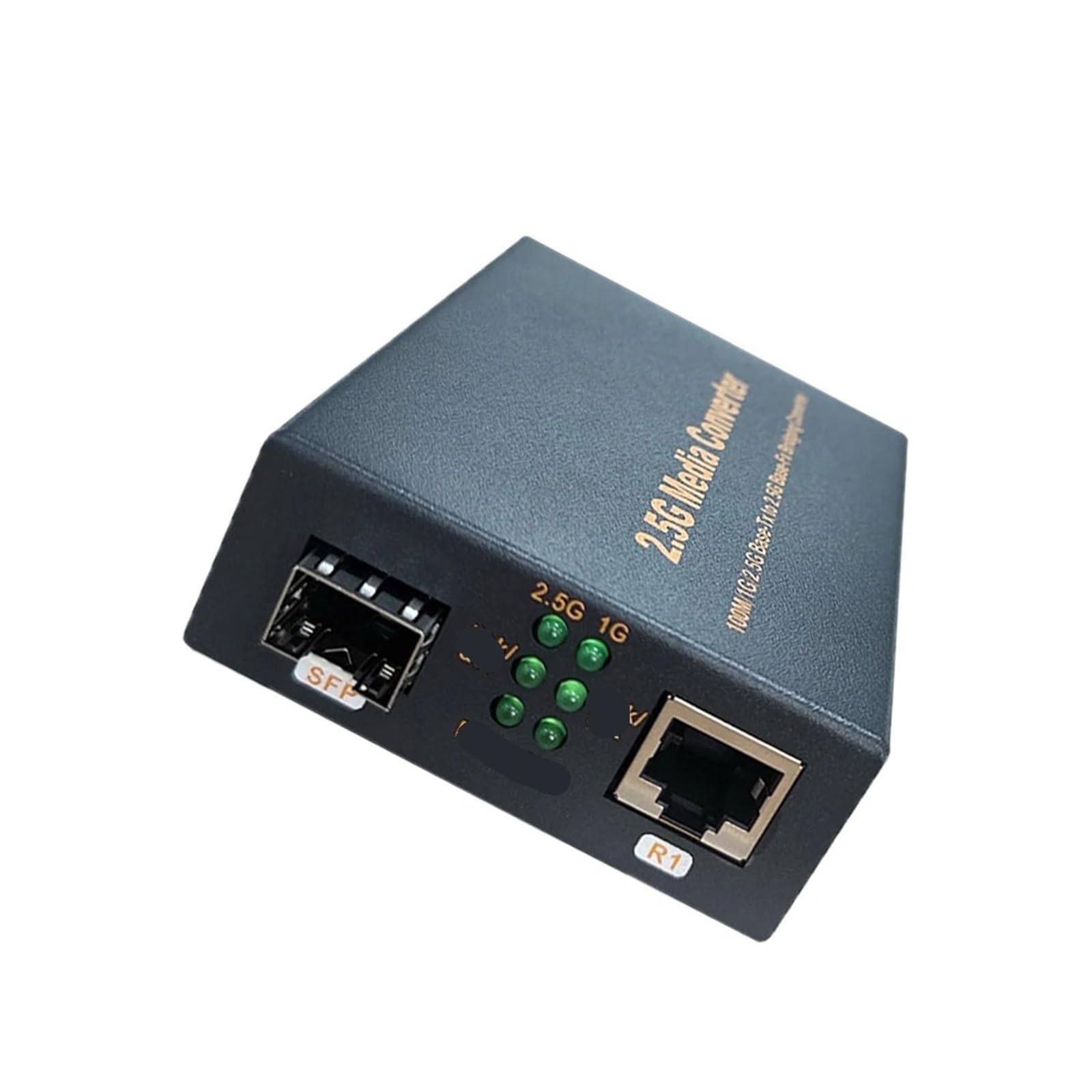 Convertisseur de média fibre optique SFP 1,25G/2,5G 2,5G, RJ45