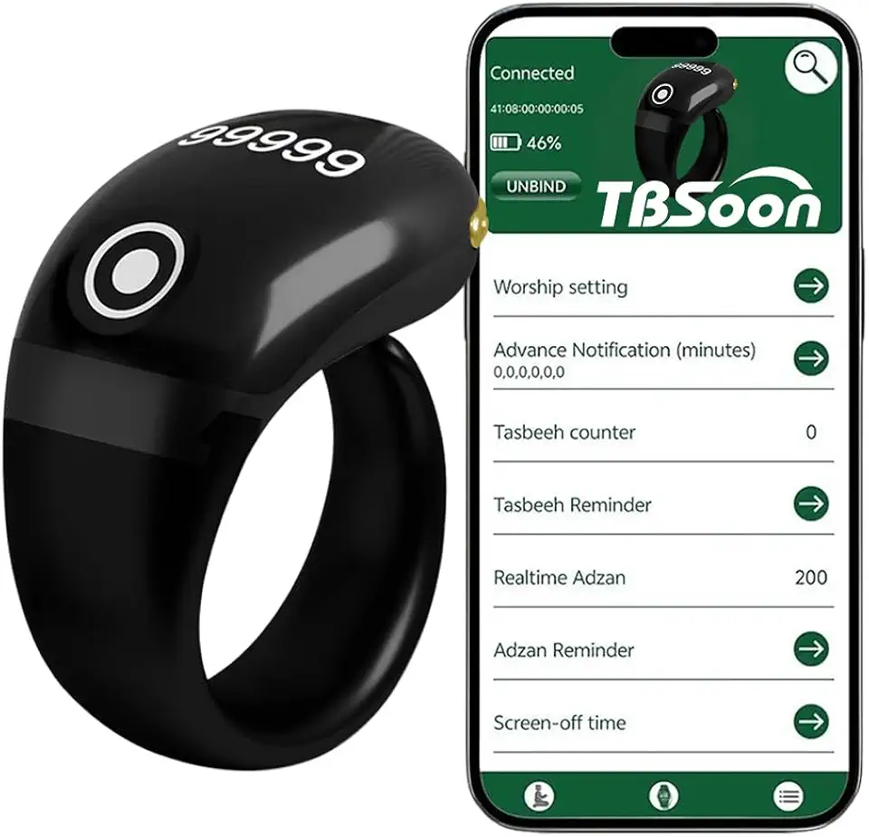 Anel inteligente - S7Pro-preto
