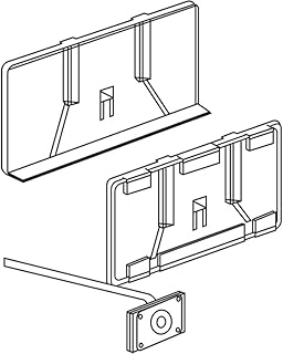 Trion Clear Plastic Pressure Sensitive Label Holder for Slatwall Hook Bag of 25-3