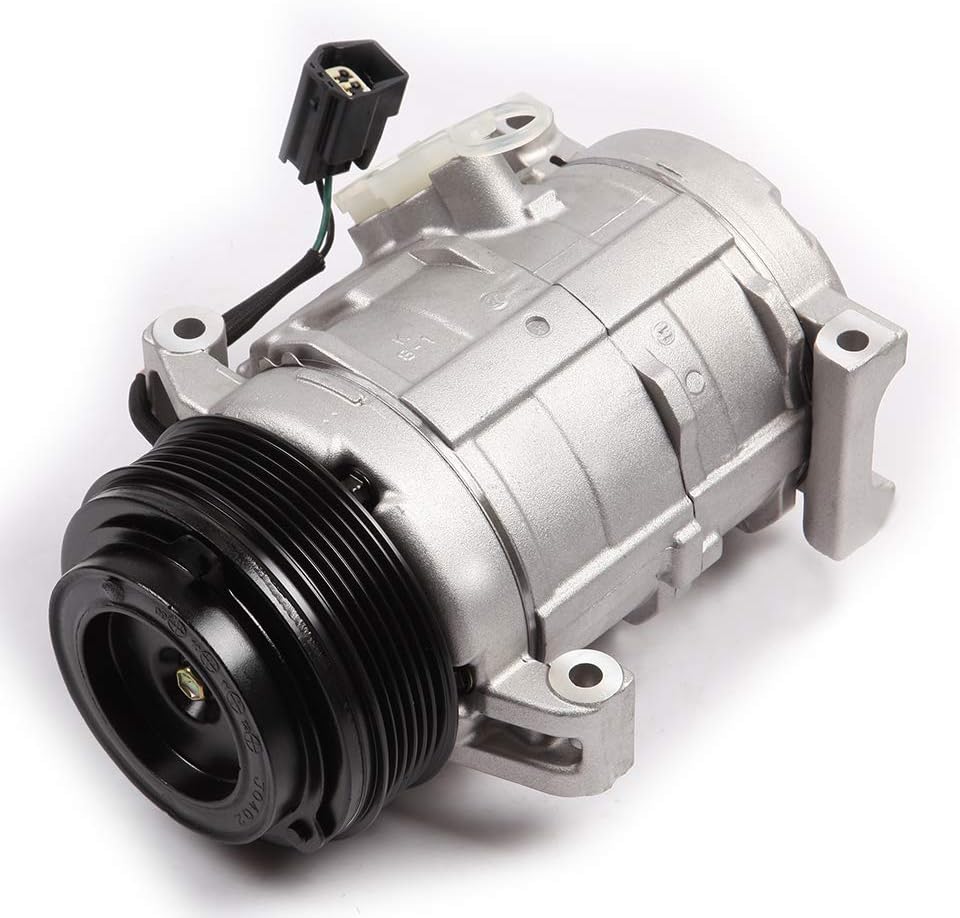 Air Conditioning Compressor with clutch Fit for 09-12 for Traverse 4 Doors Sport Utility LT 3.6 L|11-12 for Acadia 4 Doors Sport Utility Denali 3.6 L Replaces 21625C