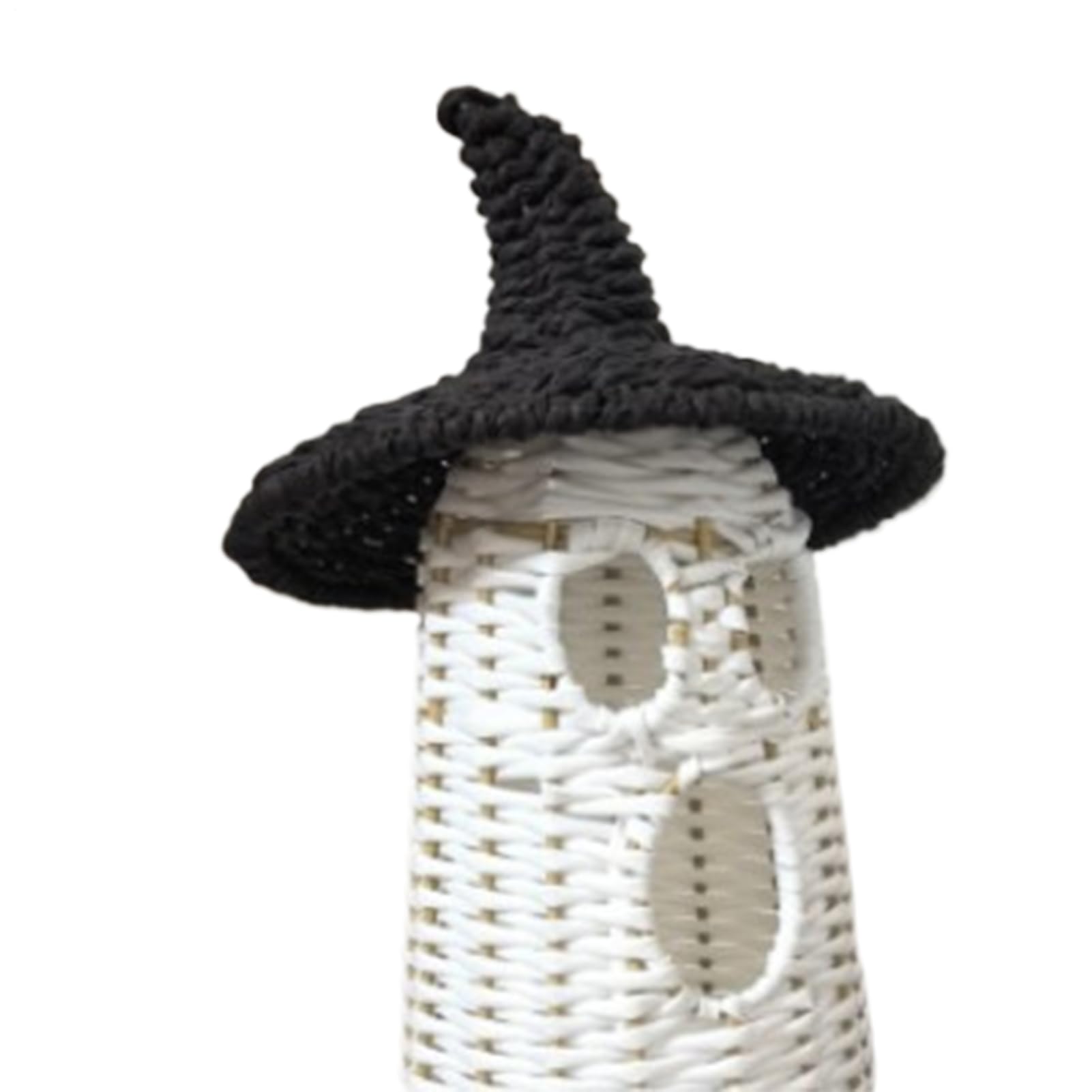 Lampada Fantasma Halloween Decorazione Autunnale Spettrale Intrecciata | Lampada Da Tavolo Fantasma Halloween Per Collezionisti E Appassionati Mensola Casa Infestata Caffè Comodino