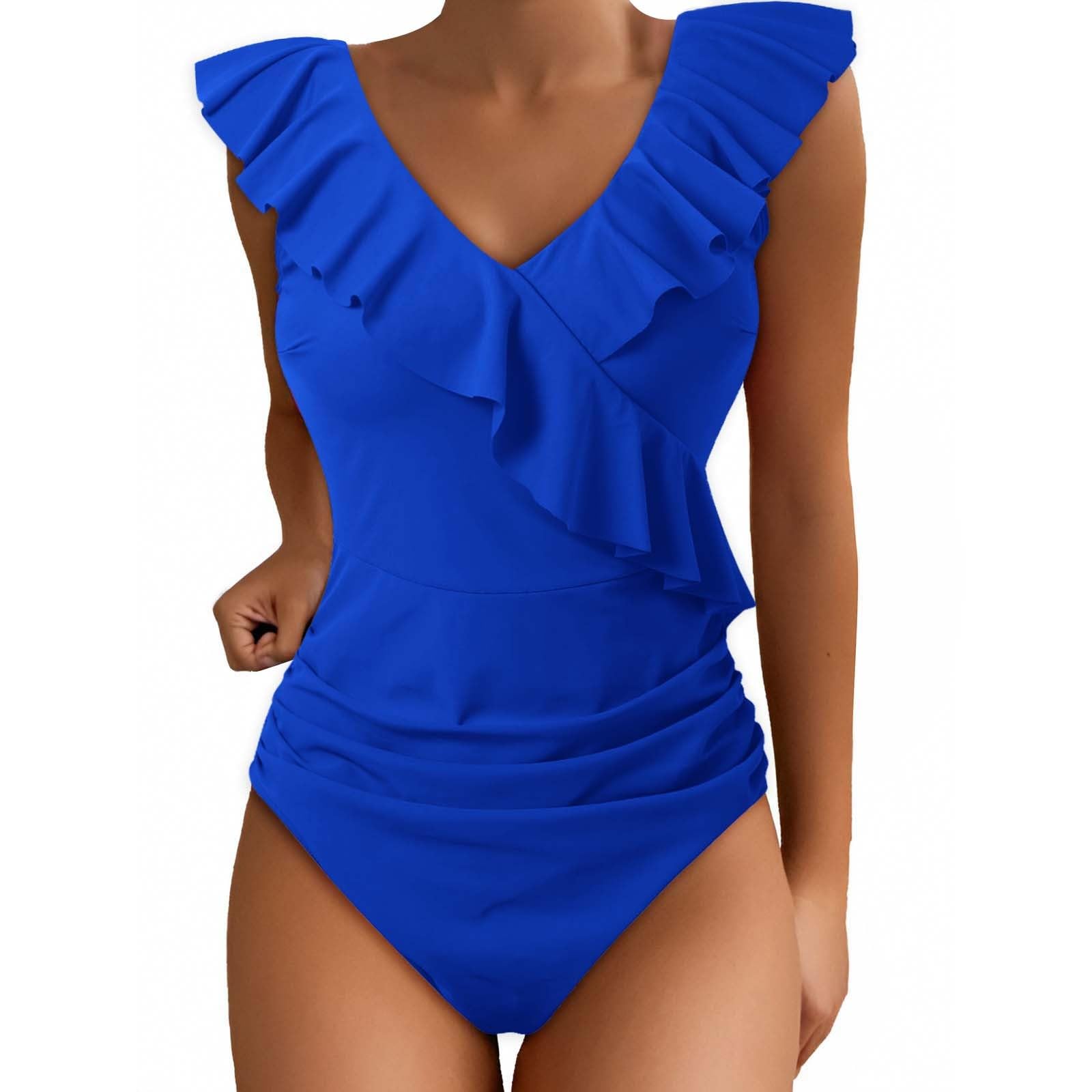 Maillot de bain mignon à volants pour vous sentir belle et confiante - 6