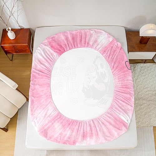 Vista 117 de Juego de sábanas bajeras con bonito diseño de gato negro para niños y niñas, diseño de dibujos animados de Halloween, gato, animales, sábanas