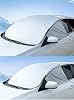 Vehicle Auto Car Branda Front And Side Glass Half Branda Sunscreen Cover Sunshade