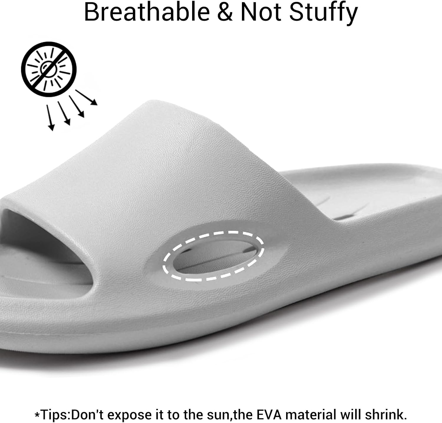 Shower Shoes Quick-Dry Non-Slip Bathroom Slippers for Men & Women,Quick-Dry Non-Slip, Home Slides Dorms, Gym, Pool, Spa, Camping, Beach