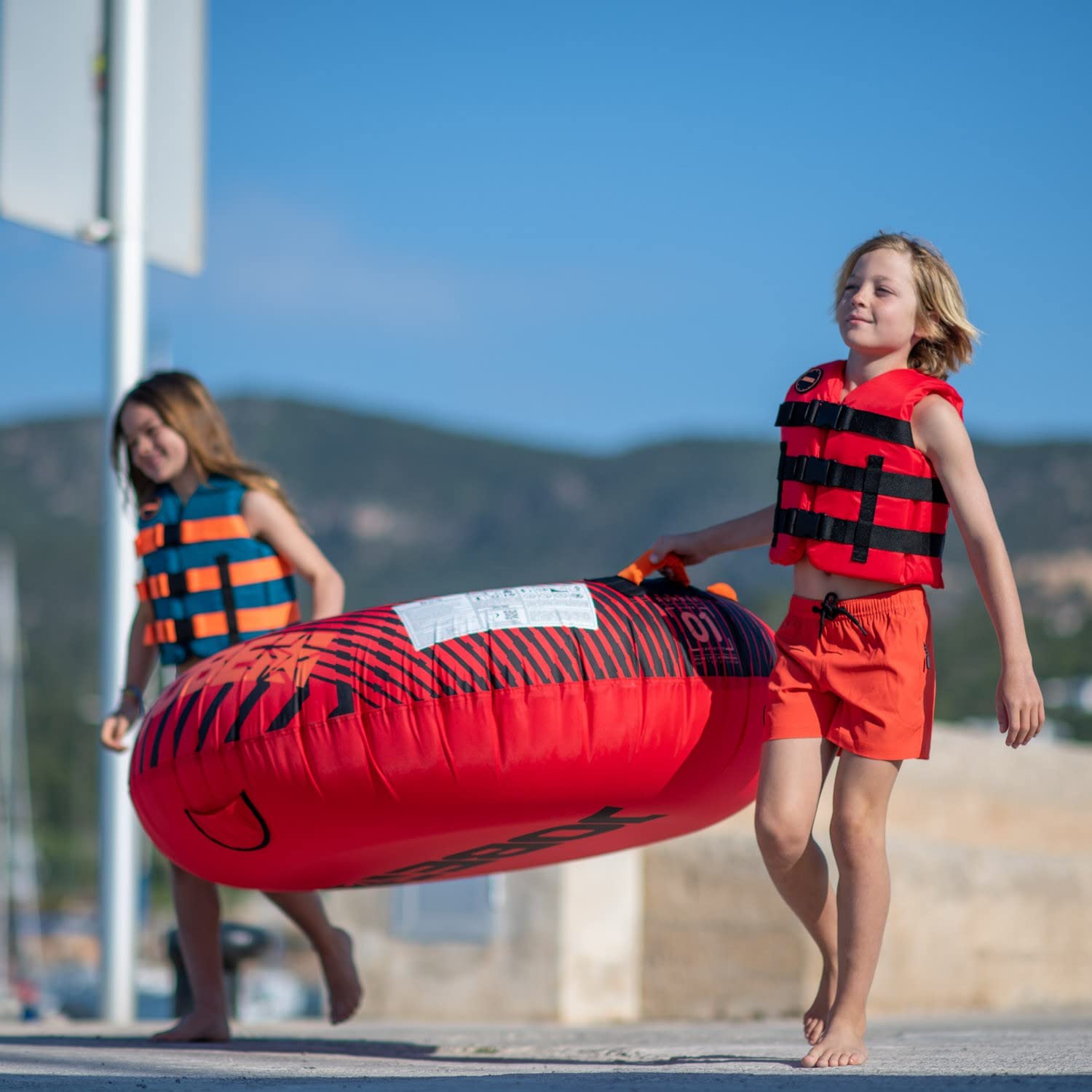 Gilet Enfant Jobe Nylon Life Vest Kids Red - Rouge