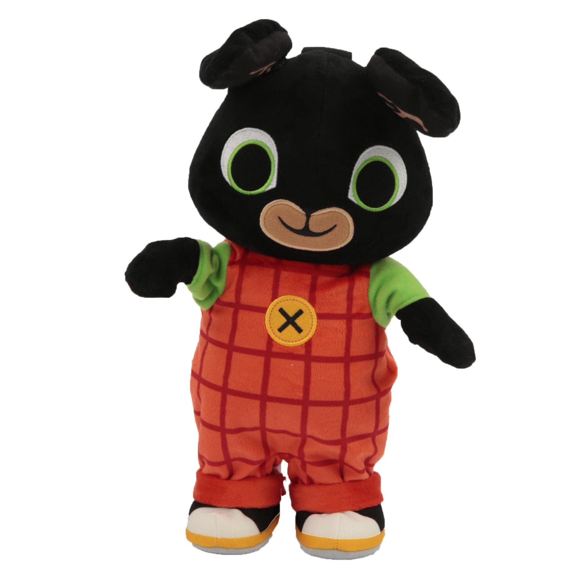 Giochi Preziosi Bing - Peluche 36 cm Parla e Danza, Premi la Manina per Attivare la Musica, con Gioco delle Statuine Musicali, con 4 musiche diverse, dai 18 Mesi, BNG33000, Multicolore