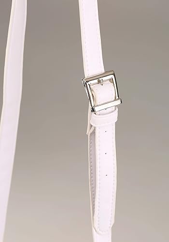 Miniatura 7 de Fun Costumes Disfraz de sal de poliéster para mujer, monederos extraños icónicos Morton Salt Girl Accesorio