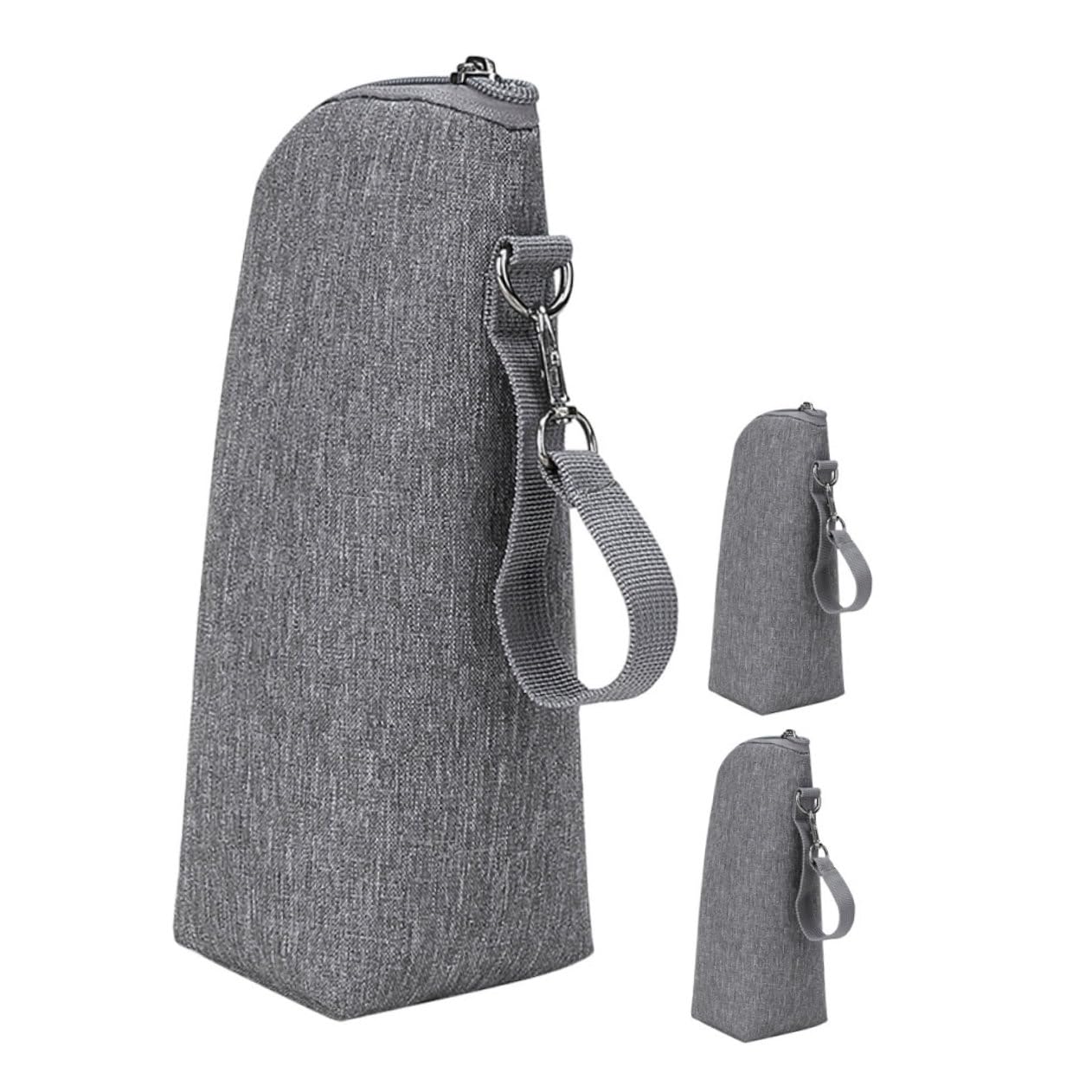 Garneck Baby Bottle Storage Organizer Insulated Bag for Portable Baby Food Bottles Cooler Tote 3 Pieces