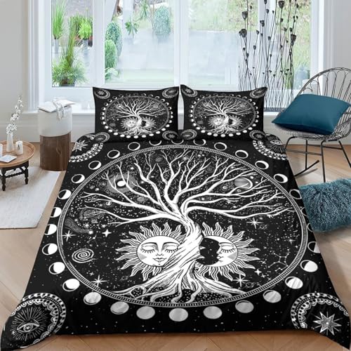 Parure de lit microfibre résistante 3D avec fermeture éclair fluide - 4