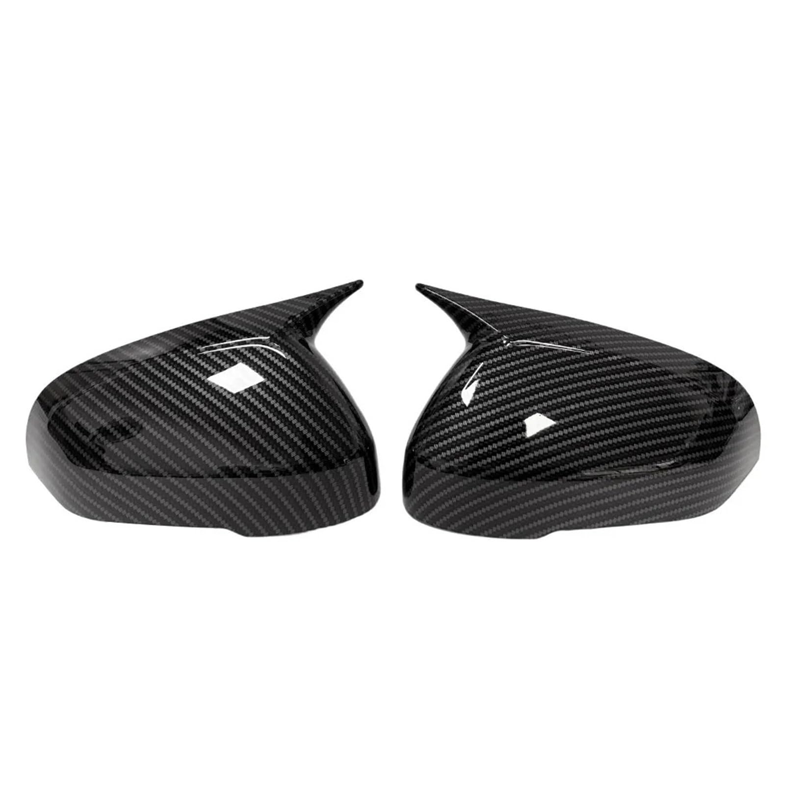Coques de rétroviseurs Volvo S60 pour remplacer coque rayée look carbone - 2