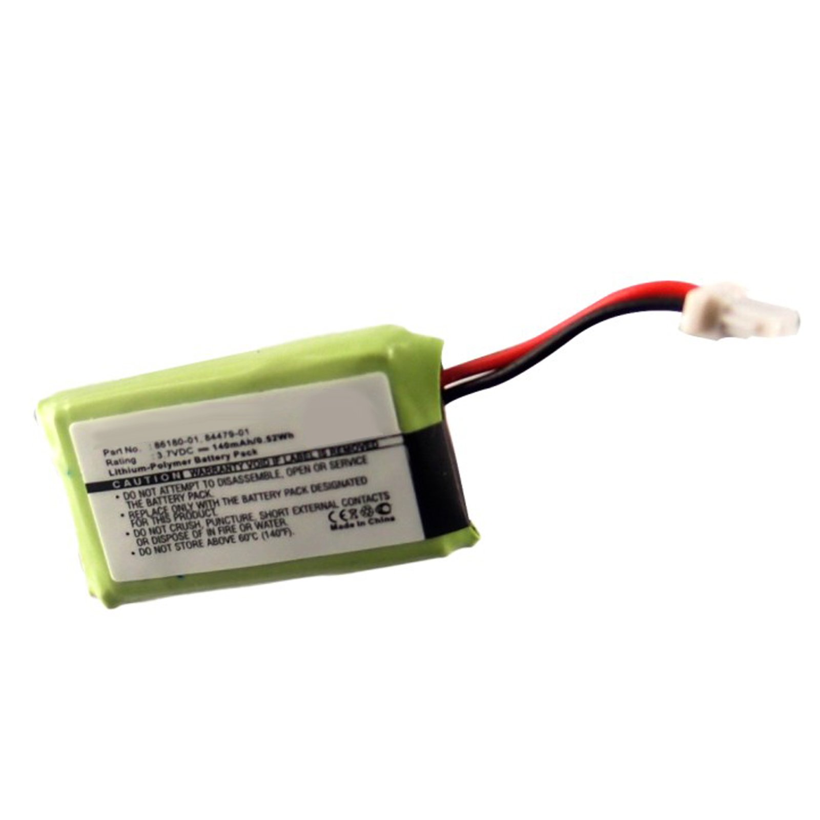 EM-CPP-540 – Li-Pol, 3.7 Volt, 140 mAh, Ultra Hi-Capacity Battery – Replacement Battery for Plantronics CS540 Wireless Headset Battery