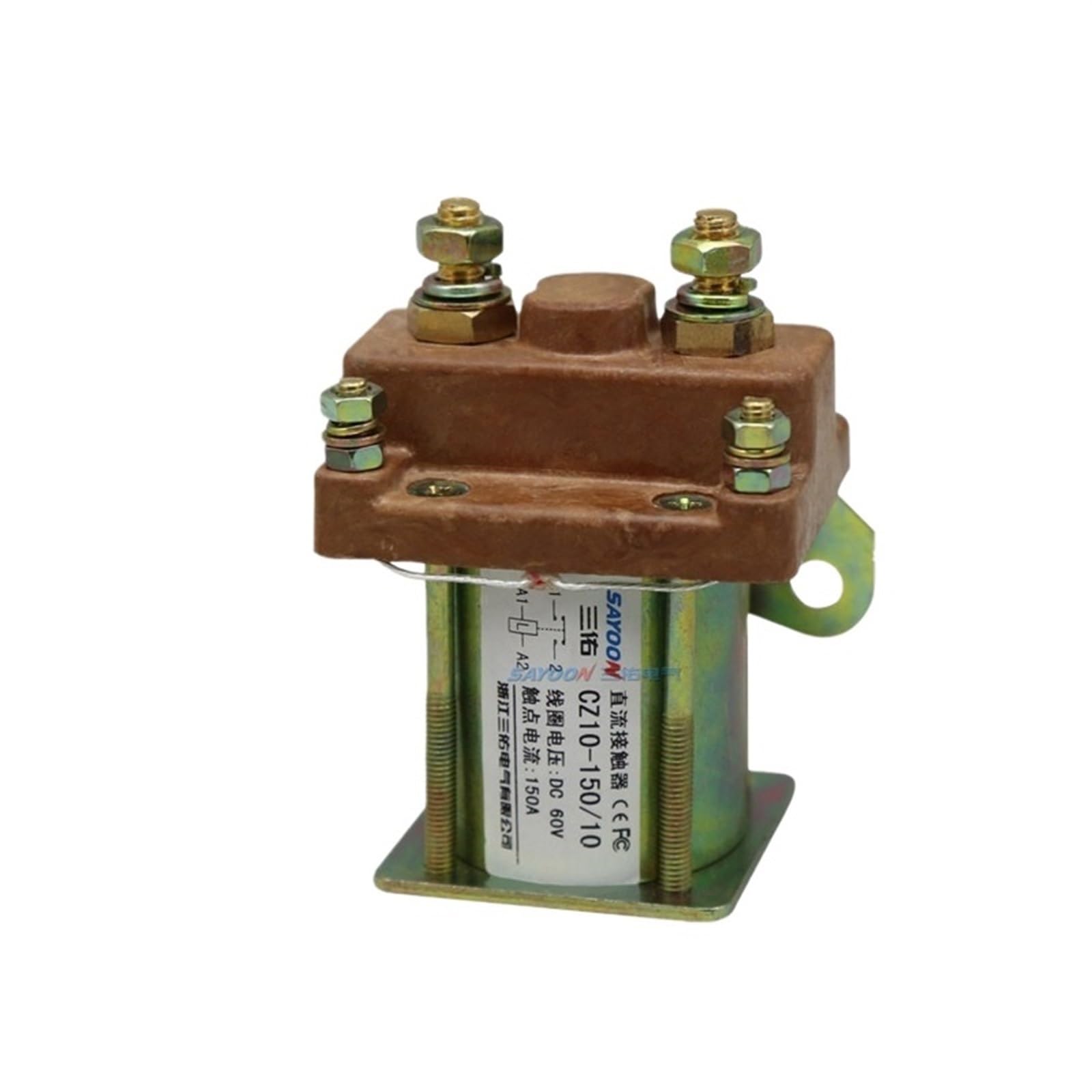 Contacteur CC CZ10-150-L 12V 24V 48V pour la commande de moteurs électriques