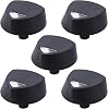 5PCS dacor Stove top knobs 72731 Knobs with Light Piping Cooktop Knob Replace for Gas Cooktop Stovetop Compatible with Dacor