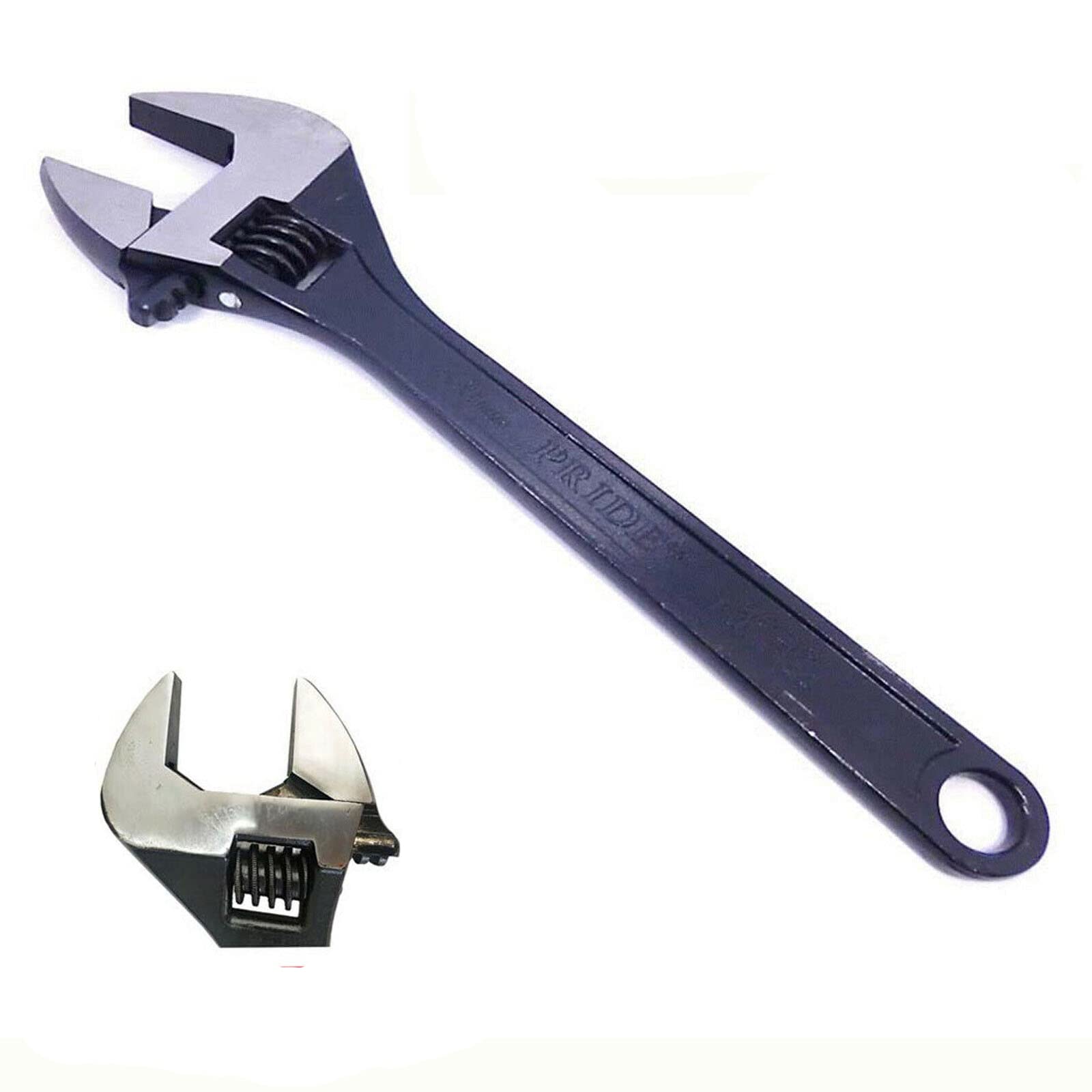 18" (450mm) Long Heavy Duty Adjustable Spanner Adjustable Wrench Shifting