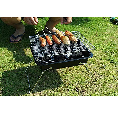 Grille de barbecue au charbon pliable REYG petit format - 4