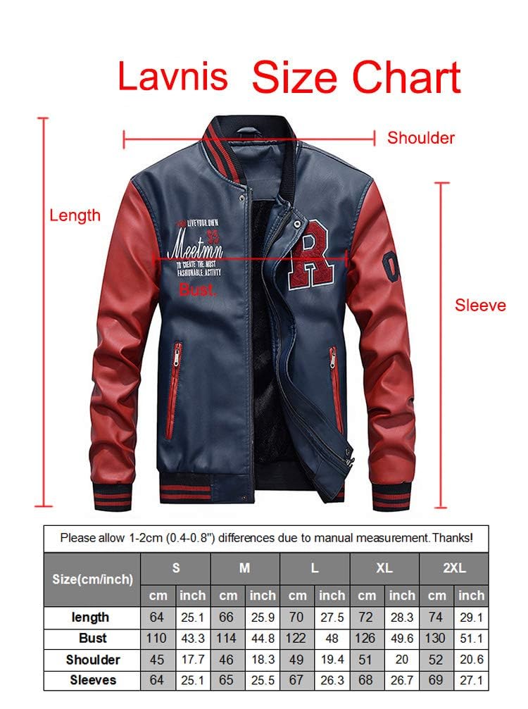 Lavnis Jaqueta masculina de couro sintético, casual, com gola alta, caimento justo em promoção! Veja a oferta e mais achadinhos de Jaquetas & Casacos 8 Hoje é o melhor dia para comprar Lavnis Jaqueta masculina de couro sintético, casual, com gola alta, caimento justo com aquele preço maroto! Promoção! Aproveite a oferta! 8