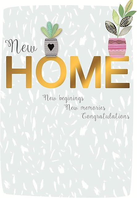 Congratulations New Home Greeting Card Second Nature Just To Say Cards JT196