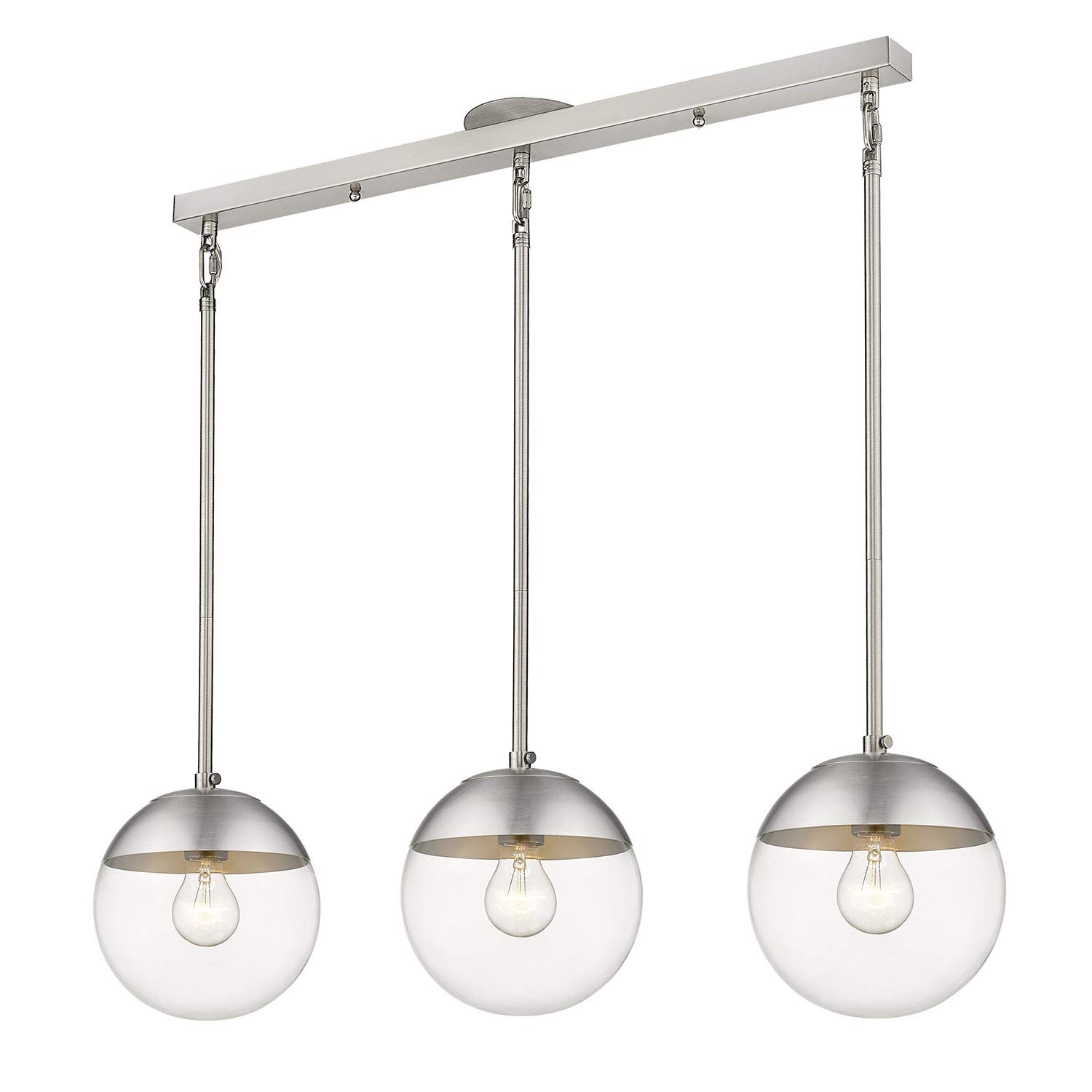 3219-3LP PW Dixon Linear Pendant, Pewter