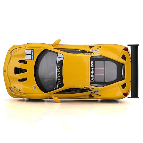 Miniatura 7 de Bburago B18-36306 43 Ferrari Racing 488 Challenge, Amarillo #1