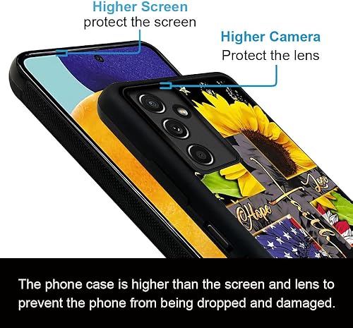 Miniatura 5 de ZHEGAILIAN Funda compatible con Samsung Galaxy A13 5G, antideslizante, de poliuretano termoplástico suave, a prueba de golpes, compatible con