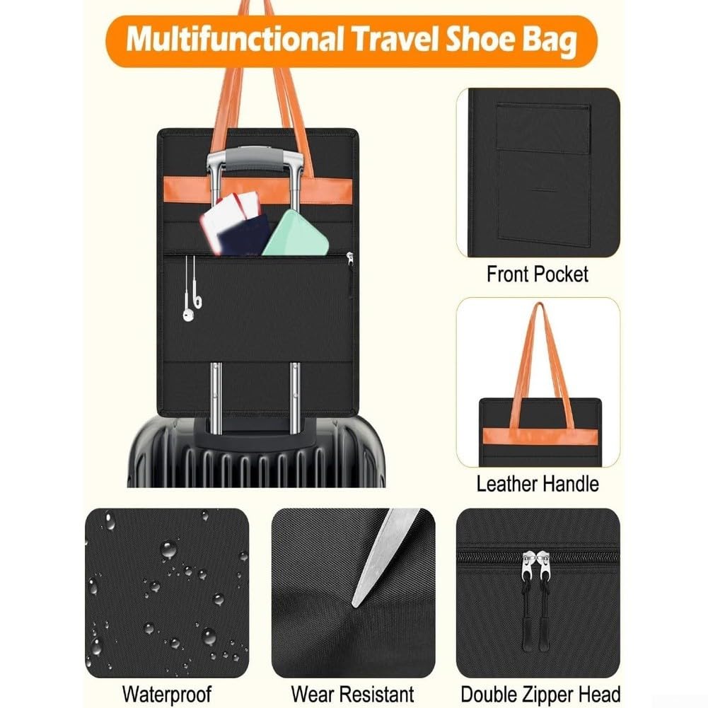Bolsa Zapatos Viaje 35cm Impermeable 6 Pares